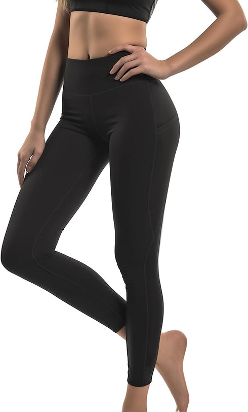Women High Waisted Stretchy Leggings with Pockets Buttery Soft Workout Yoga Pants